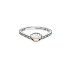 Pandora Ring Zoetwater Gecultiveerde Parel Behandeld Prinses Ariel Schelp - Bijuvera