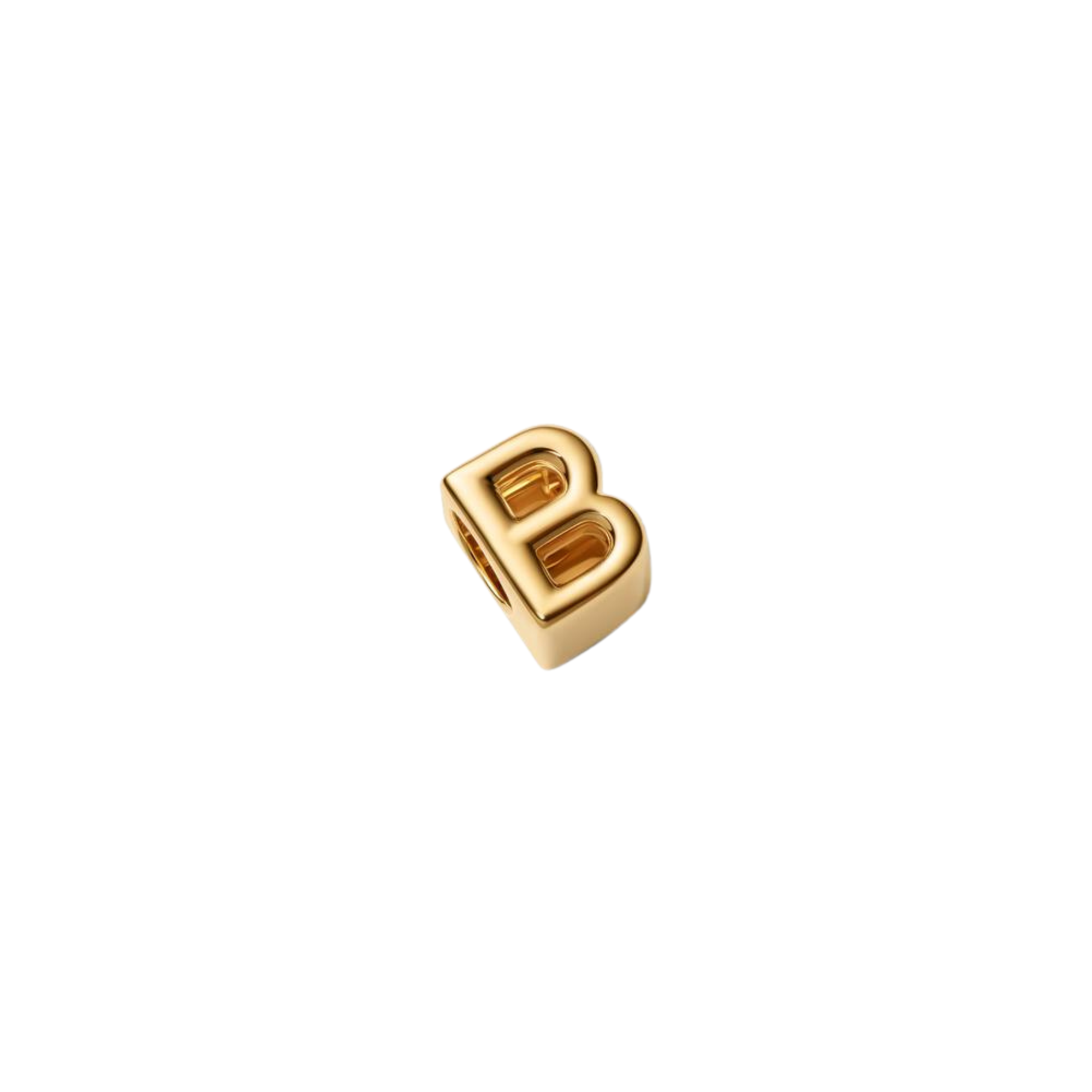 Charm Pandora Alfabeto Letra B - Bijuvera