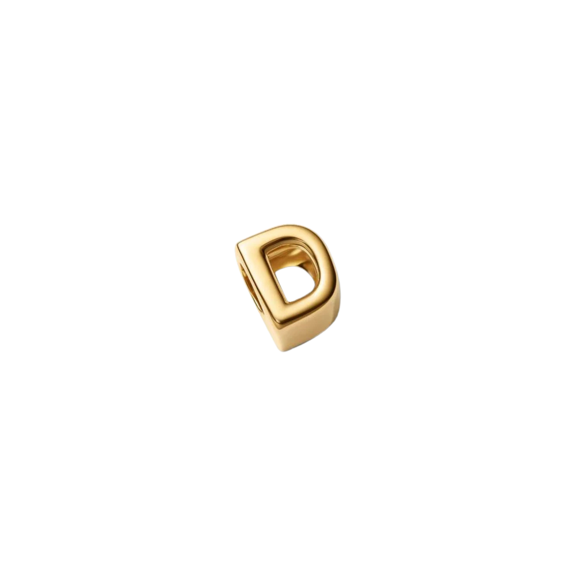 Charm Pandora Alfabeto Letra D - Bijuvera