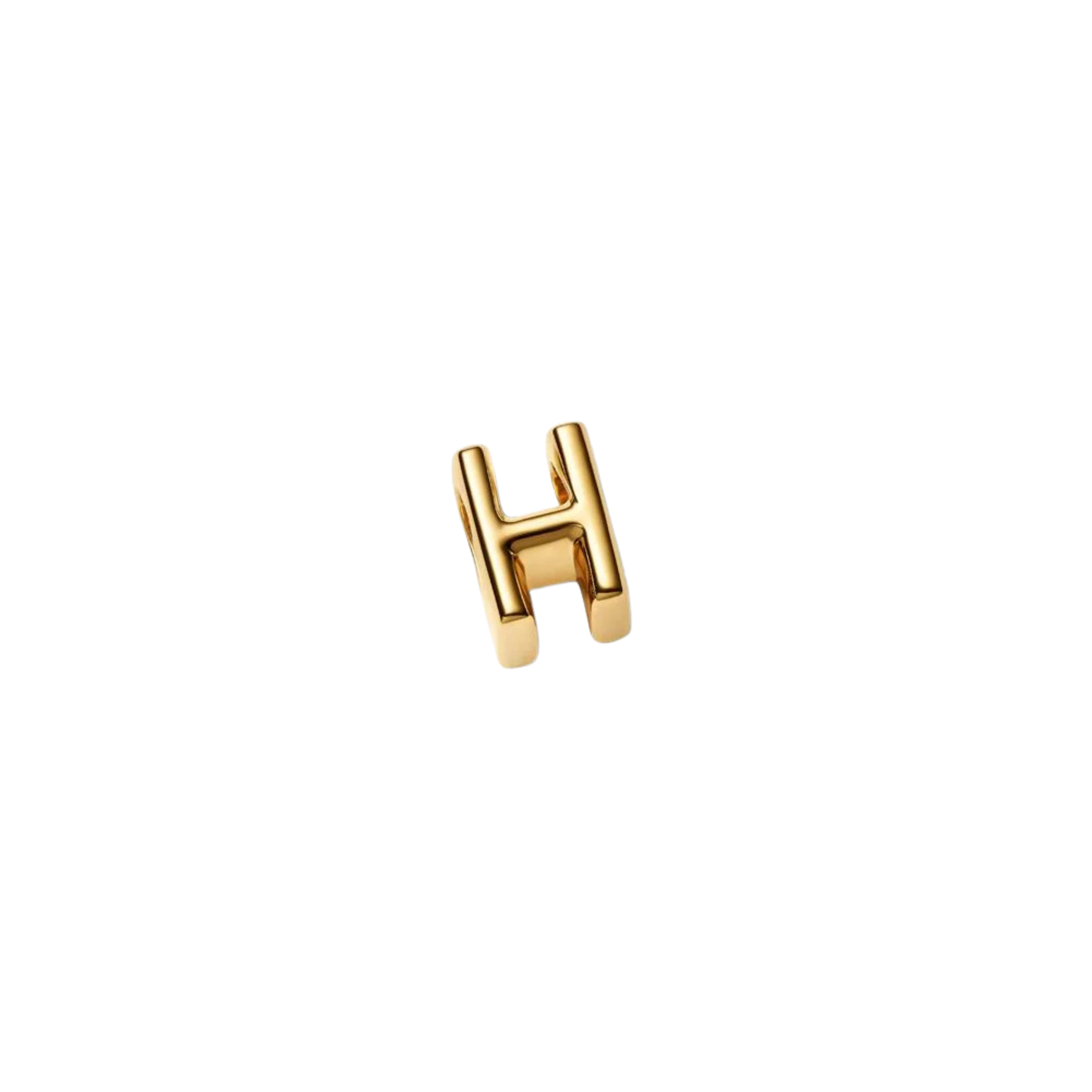 Charm Pandora Alfabeto Letra H - Bijuvera