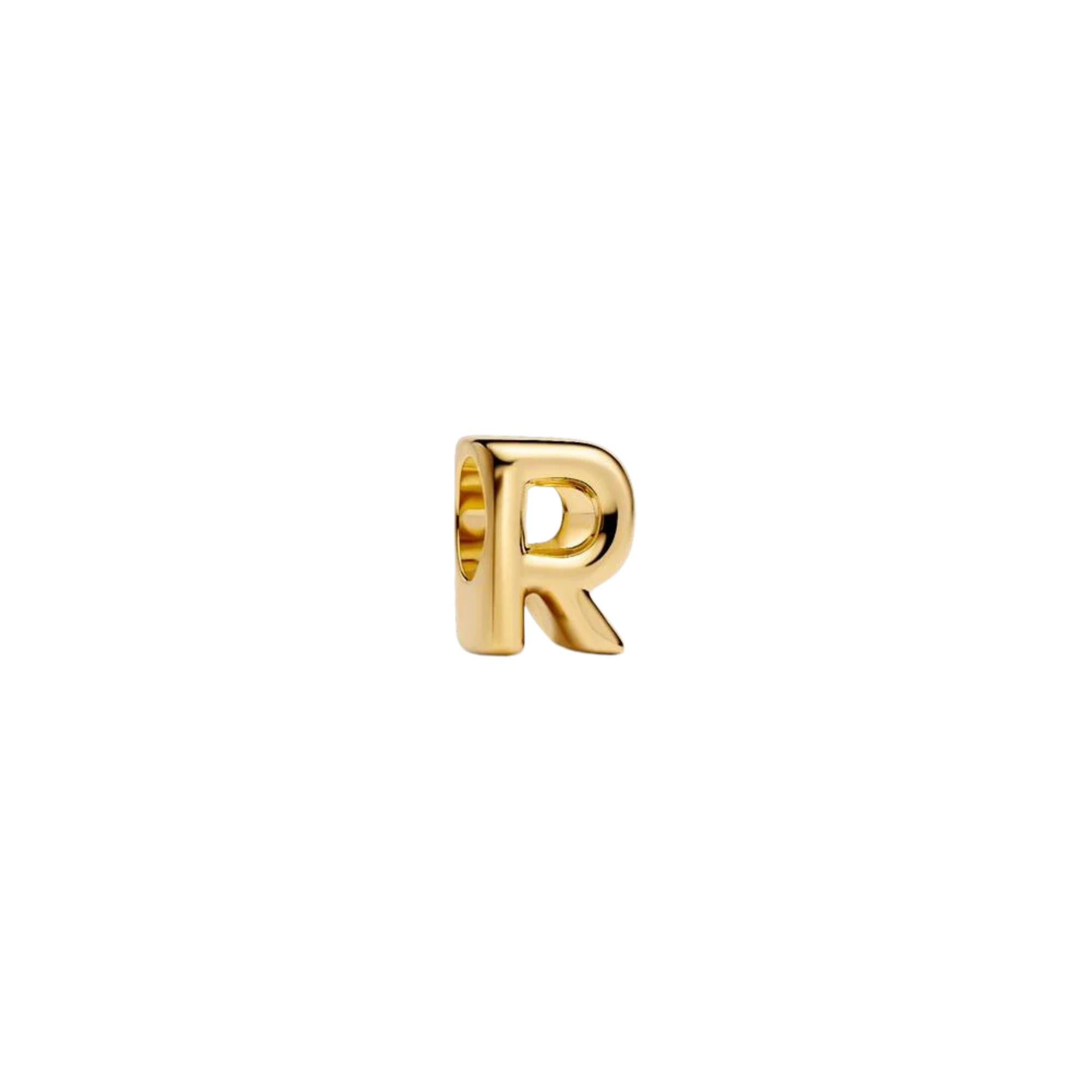 Charm Pandora Alfabeto Letra R - Bijuvera