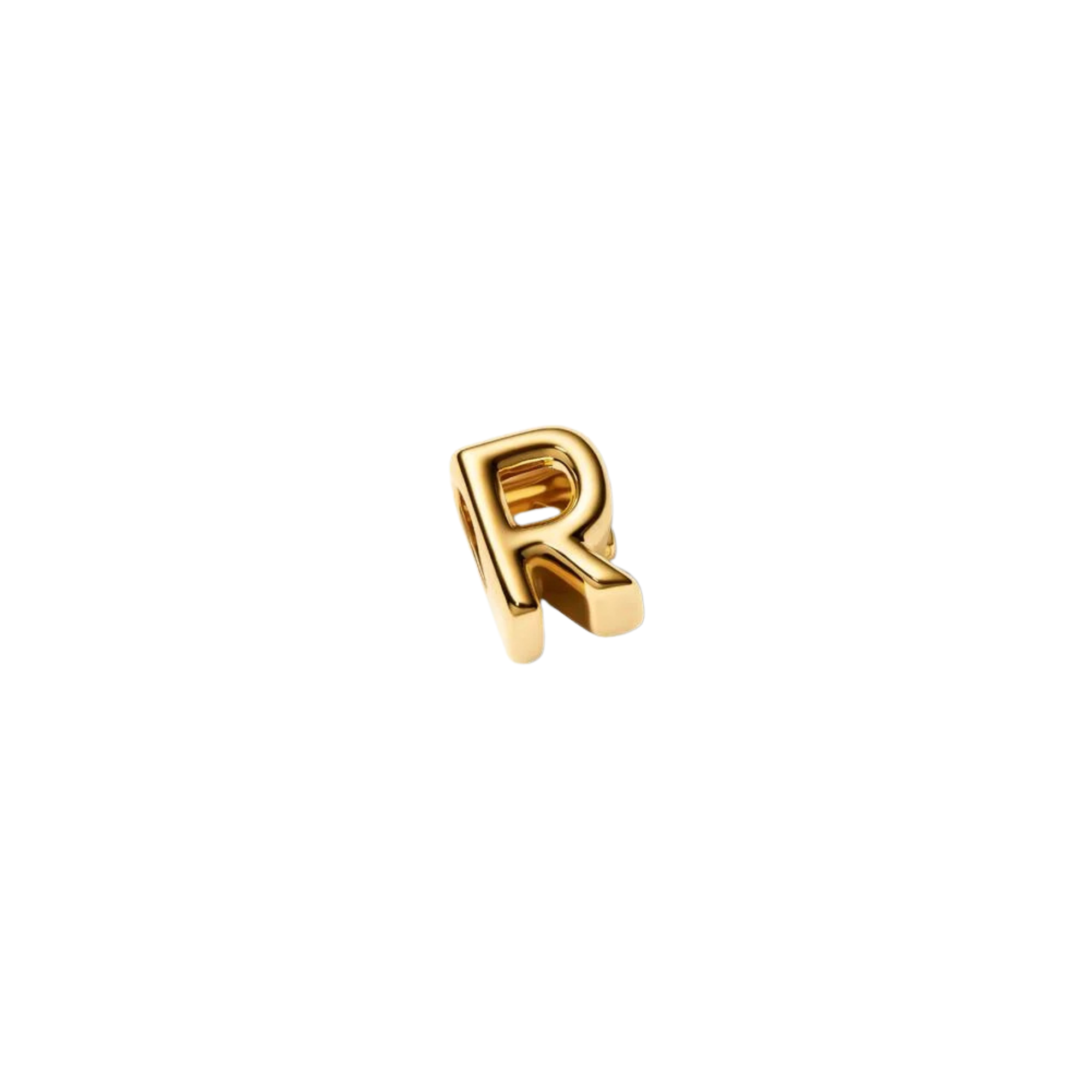 Charm Pandora Alfabeto Letra R - Bijuvera