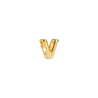Charm Pandora Alfabeto Letra V - Bijuvera