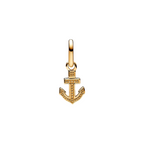 Mini Charm Pandora Colgante Ancla en Plata de Primera Ley