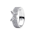 Anillo Pandora Ancho Mariposa Brillante - Bijuvera