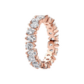Pandora Ring Glanzband Alterna Kleur Roségoud - Bijuvera