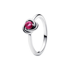 Anillo Pandora Círculo Eternity Rosa - Bijuvera