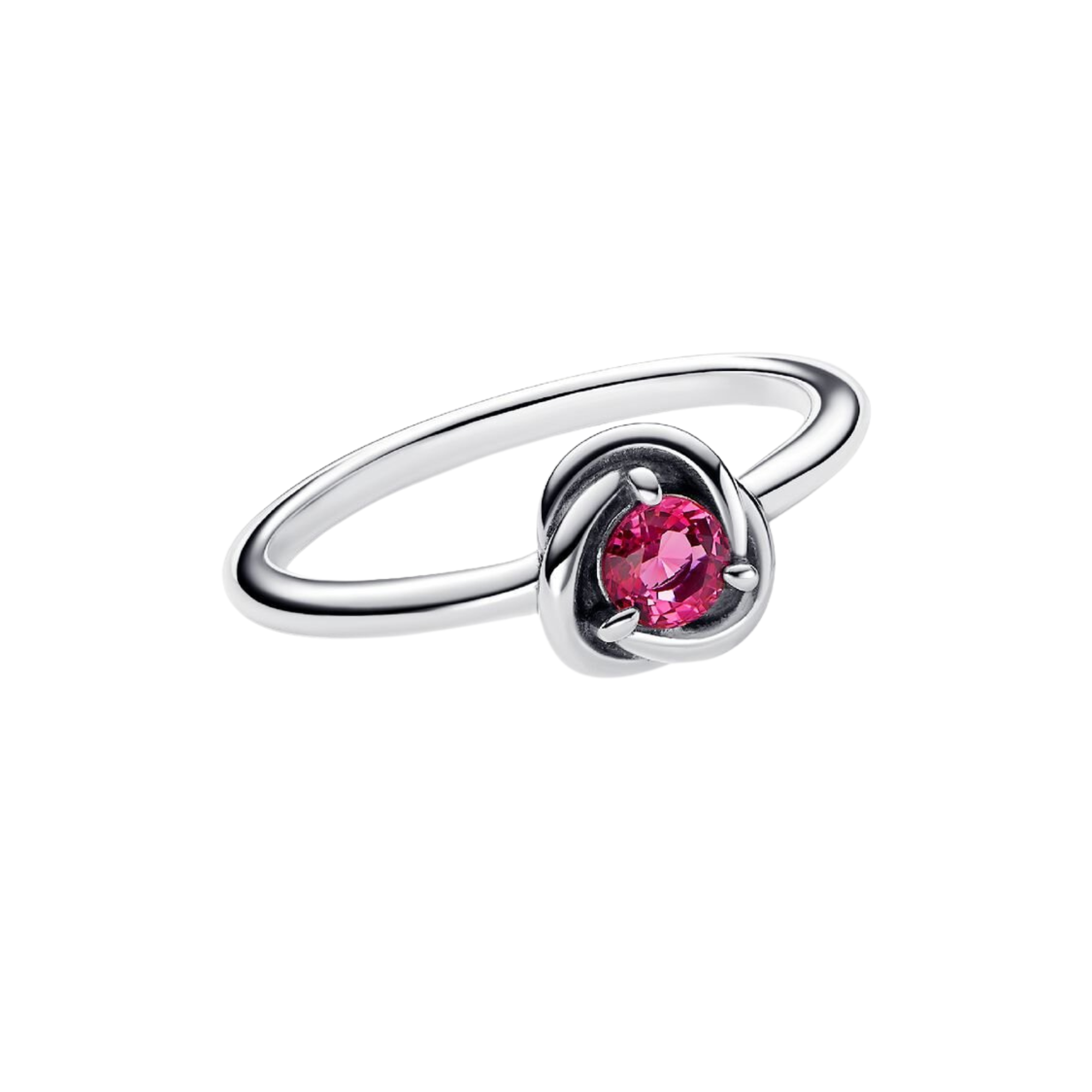 Anillo Pandora Círculo Eternity Rosa - Bijuvera