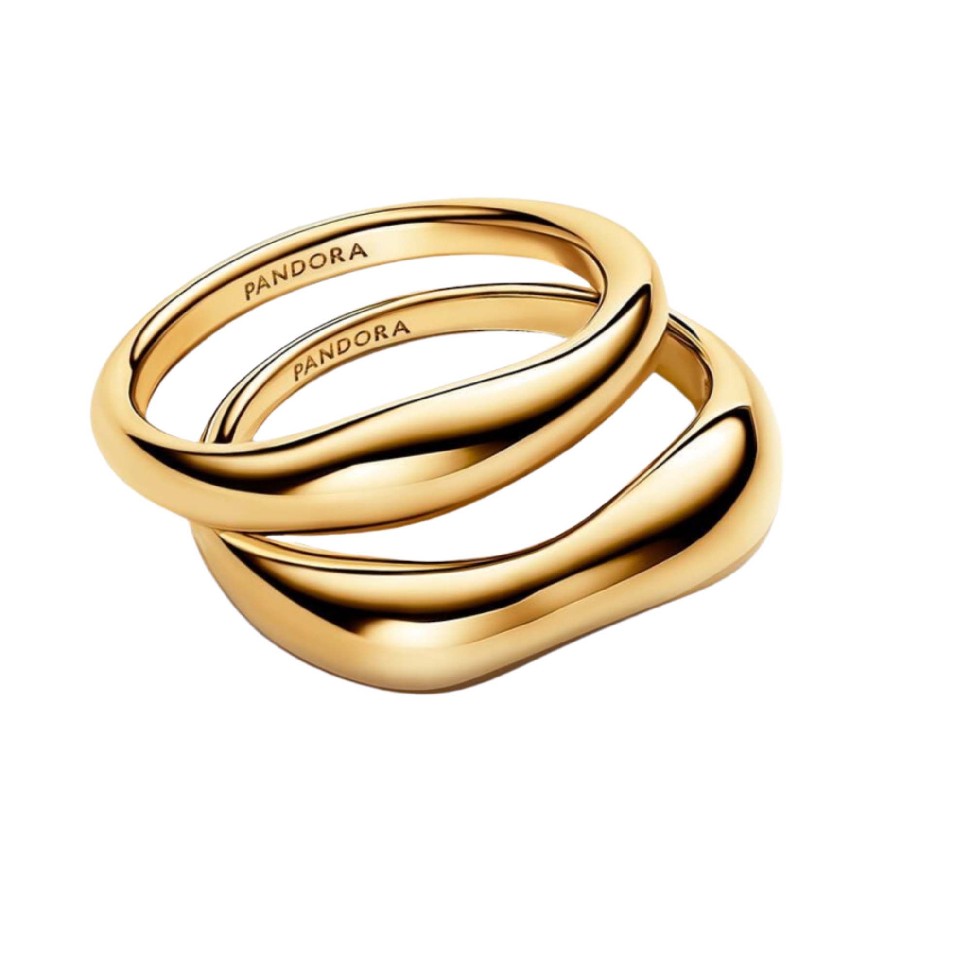 Anillo Pandora Combinables Forma Orgánica - Bijuvera
