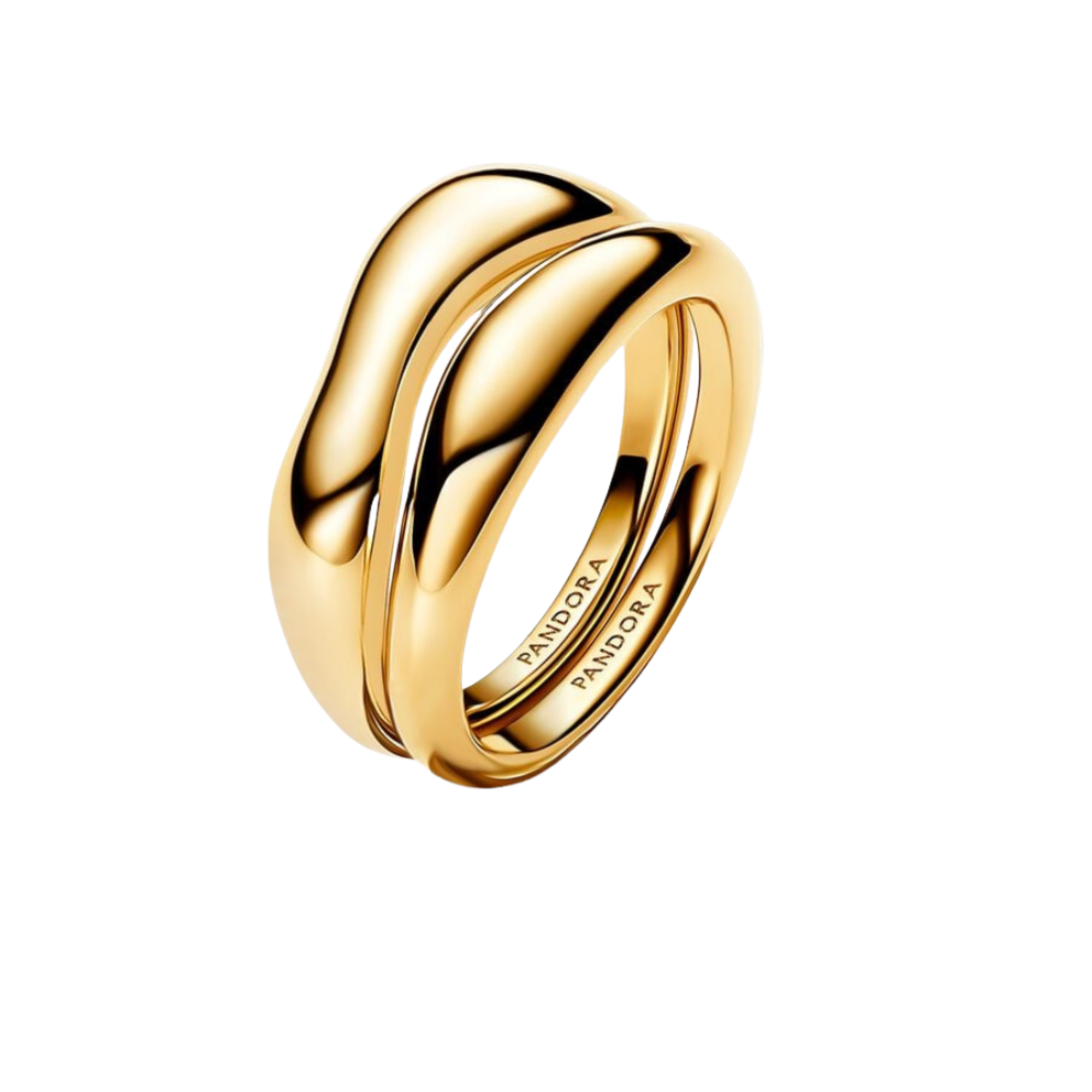 Anillo Pandora Combinables Forma Orgánica - Bijuvera