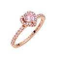 Anillo Pandora Corazón Brillante - Bijuvera