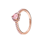 Anillo Pandora Corazón Brillante - Bijuvera