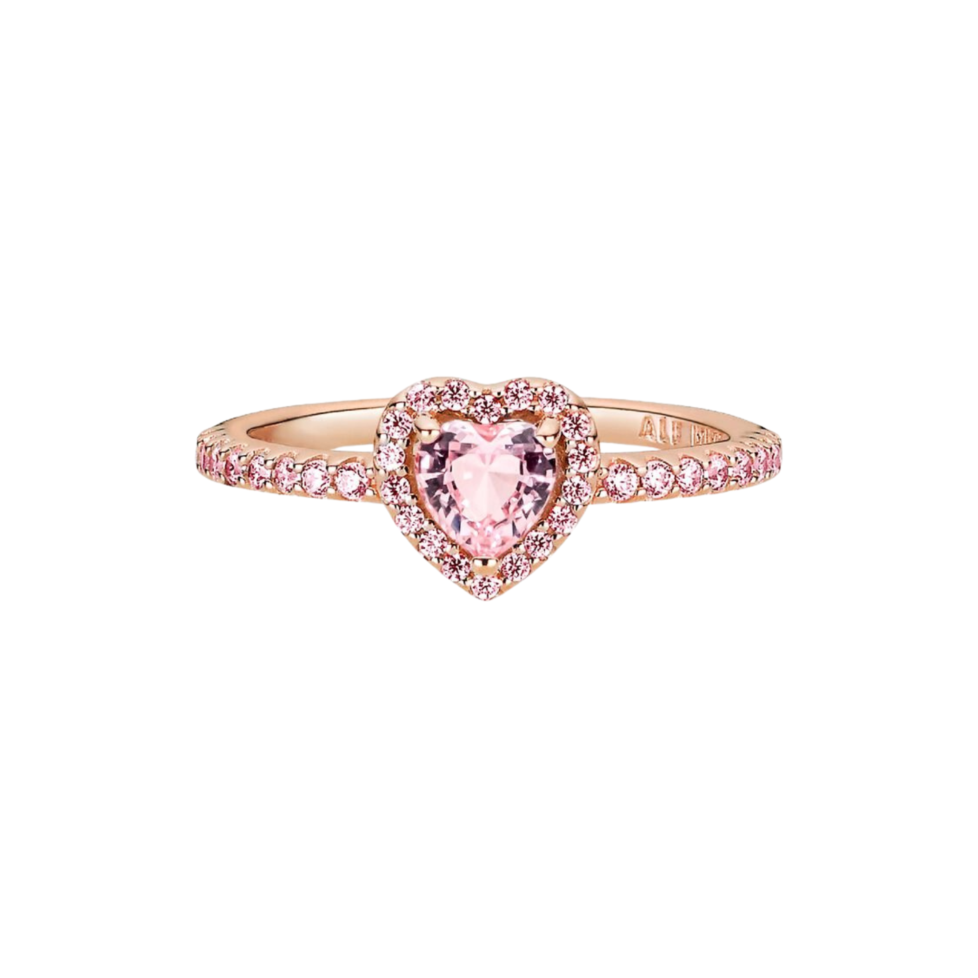 Anillo Pandora Corazón Brillante - Bijuvera