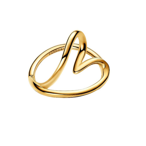 Anillo Pandora Corazón Forma Orgánica - Bijuvera