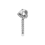 Anillo Pandora Corazón en Relieve - Bijuvera