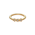 Anillo Pandora Estrella celestial en Color Oro - Bijuvera