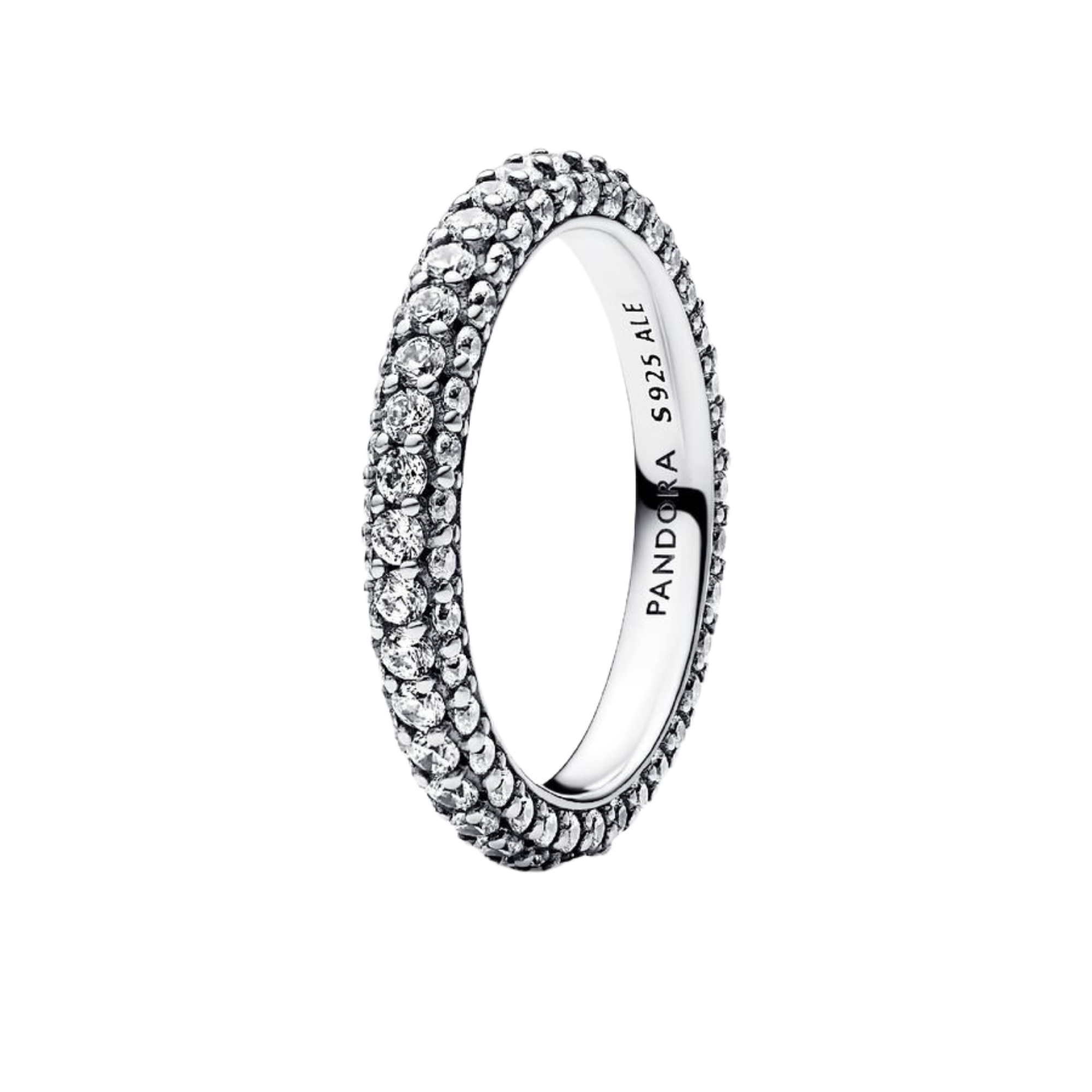 Anillo Pandora Fila en Pavé - Bijuvera