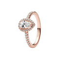 Anillo Pandora Halo Brillante Corte Pera - Bijuvera