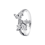 Anillo Pandora Herbario Brillante Asimétrico - Bijuvera