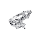 Anillo Pandora Herbario Brillante Asimétrico - Bijuvera