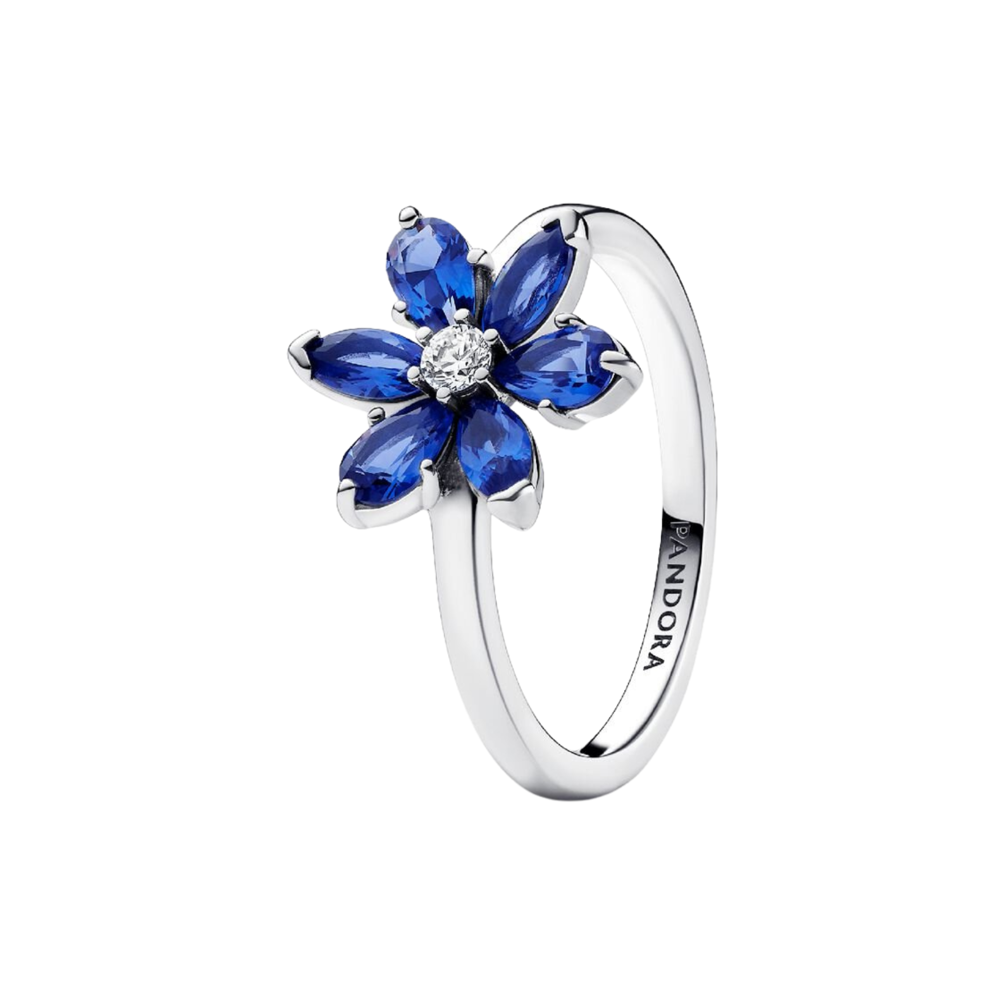 Anillo Pandora Herbario Brillante Azul - Bijuvera