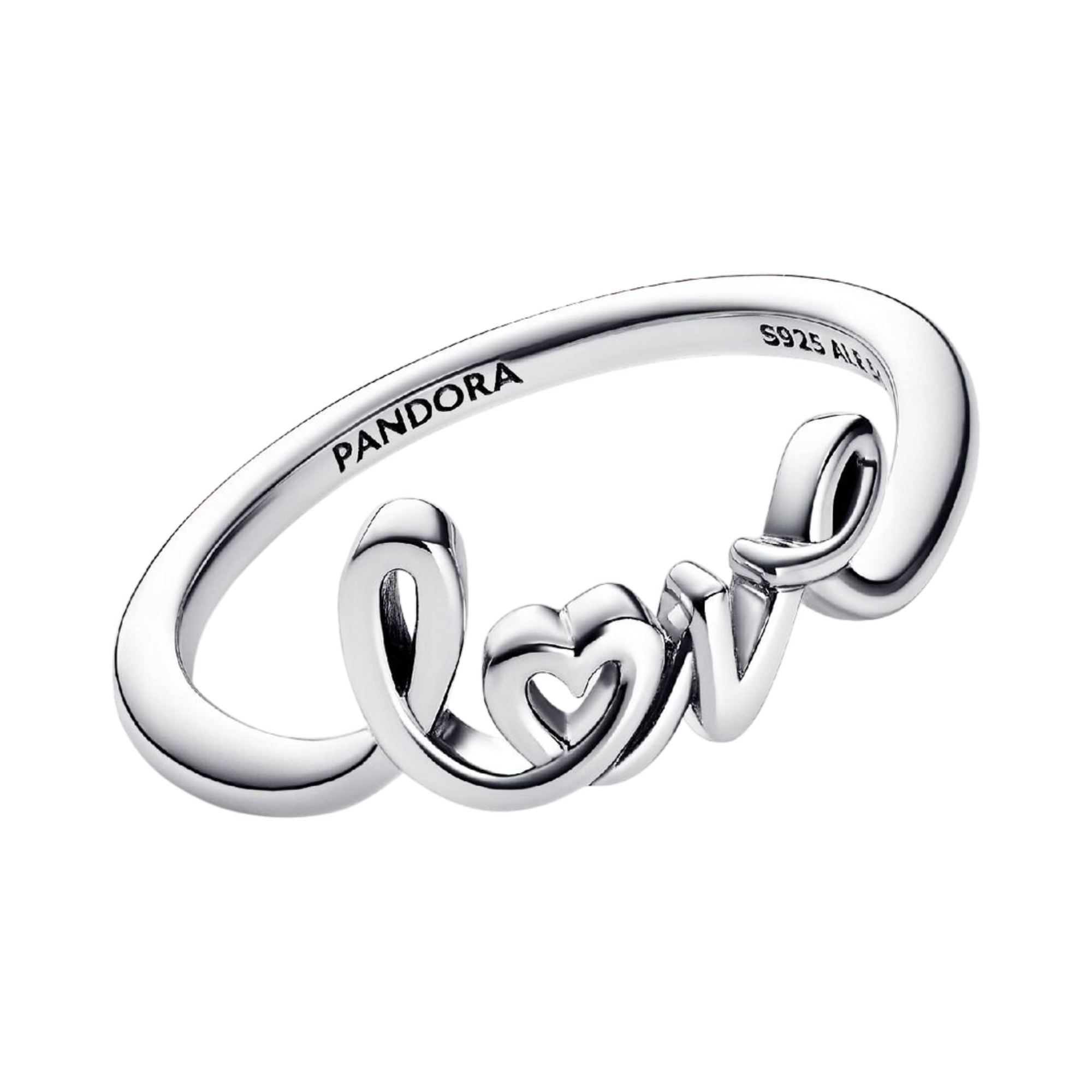 Anillo Pandora Love Escrito a Mano - Bijuvera