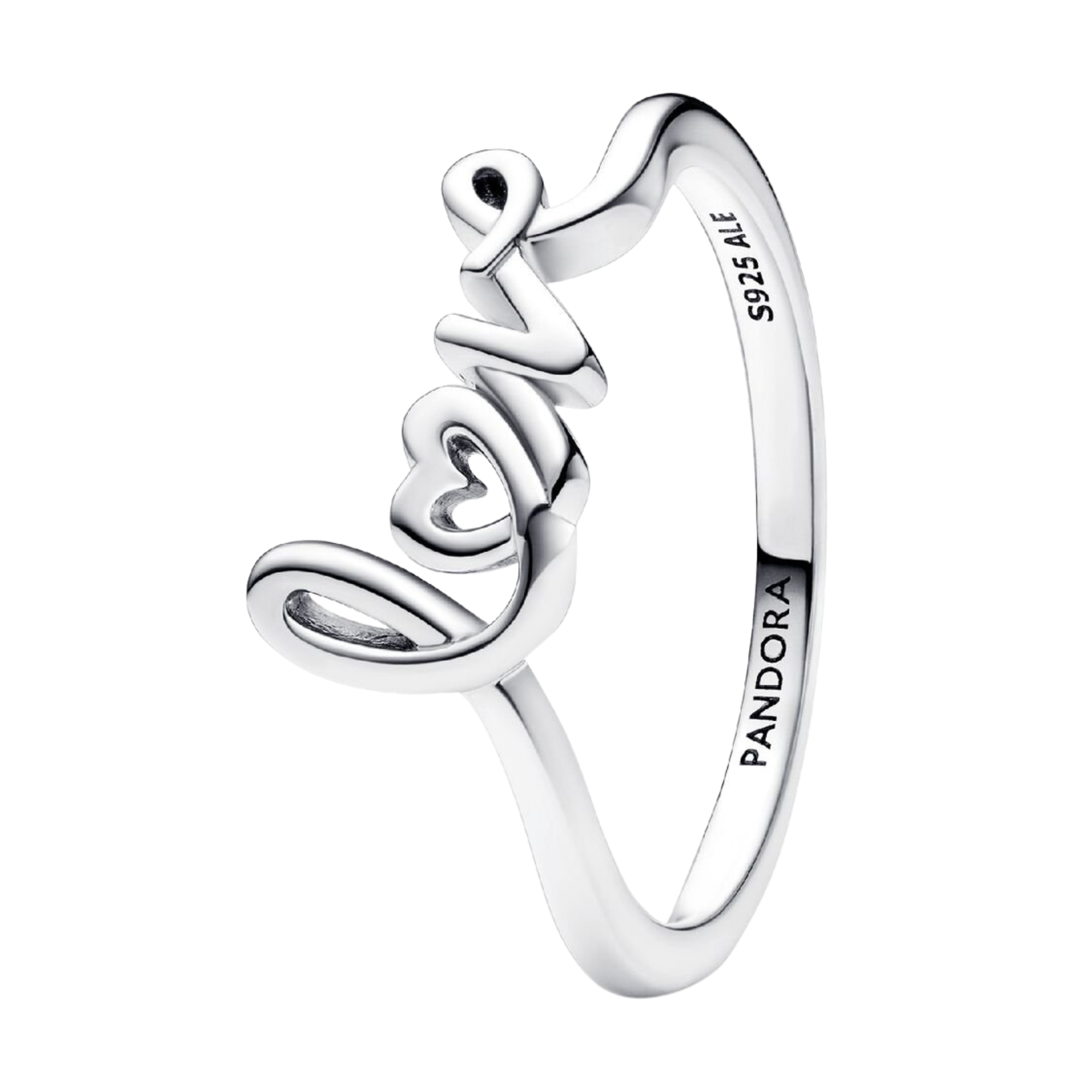 Anillo Pandora Love Escrito a Mano - Bijuvera