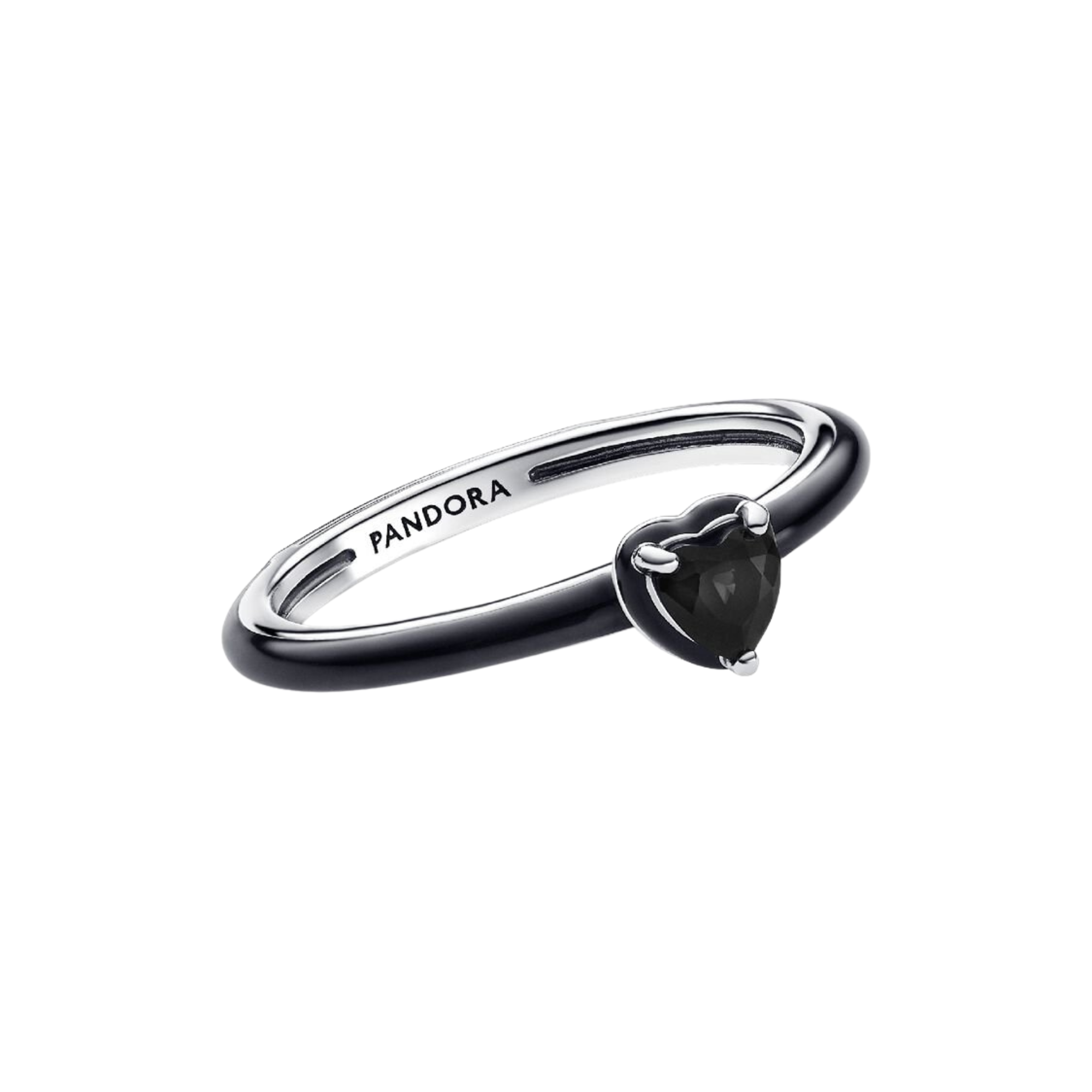 Anillo Pandora ME Corazón Chakra Negro - Bijuvera