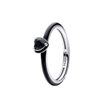 Anillo Pandora ME Corazón Chakra Negro - Bijuvera