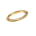 Bague Pandora ME Texture et Gemmes Couleur Or - Bijuvera