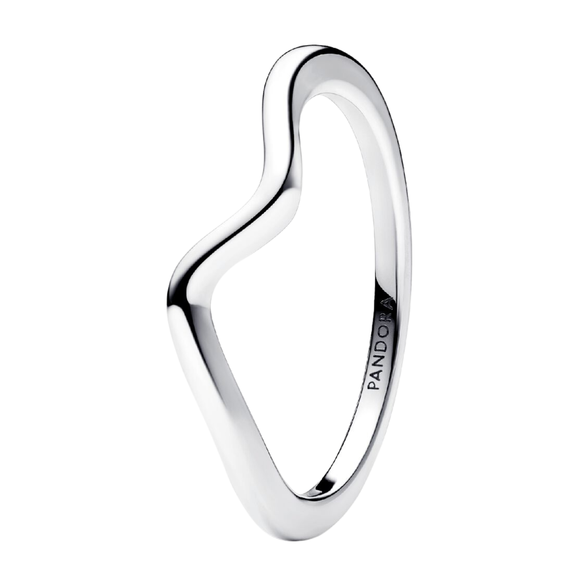 Anillo Pandora Ola Pulida Color Plata - Bijuvera