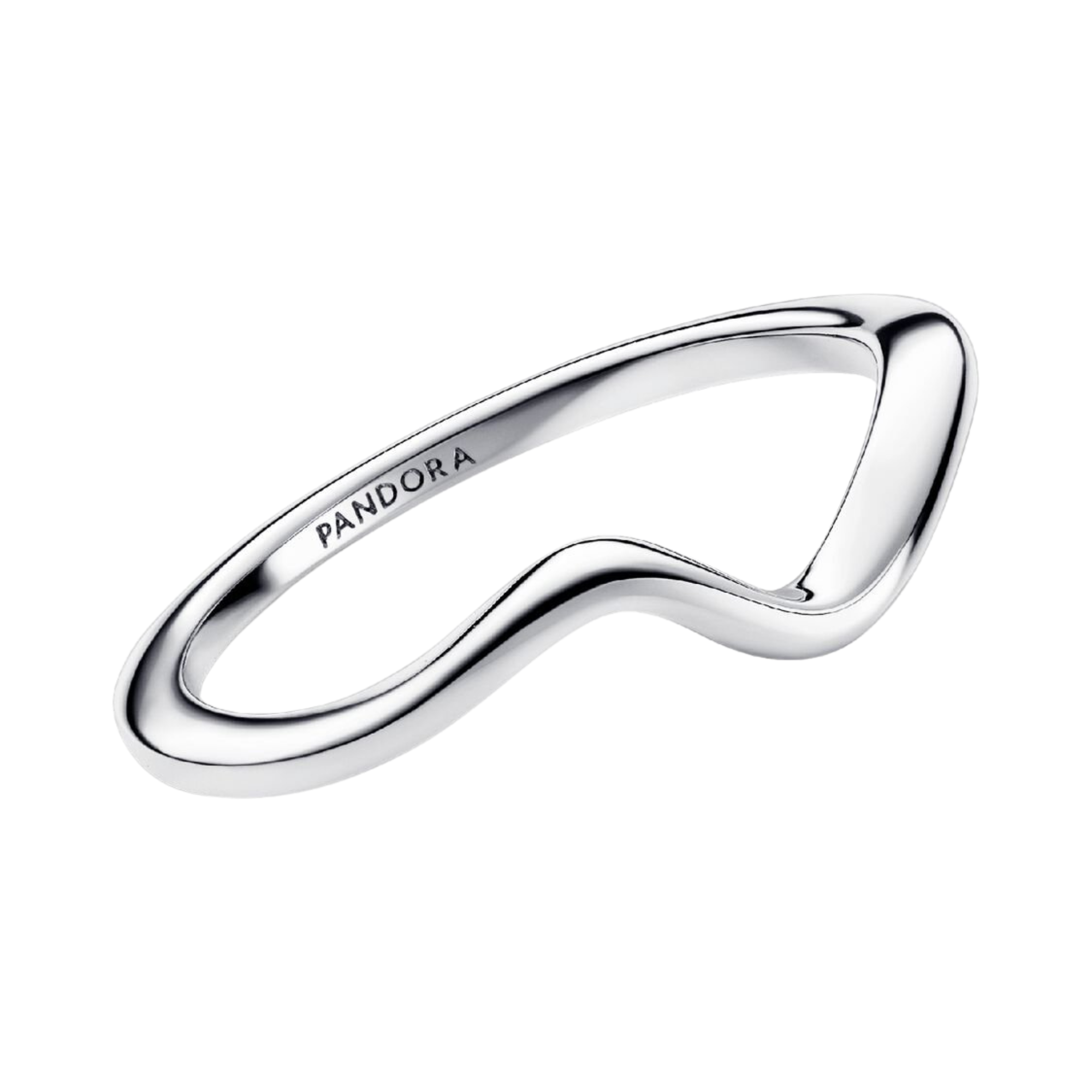 Anillo Pandora Ola Pulida Color Plata - Bijuvera