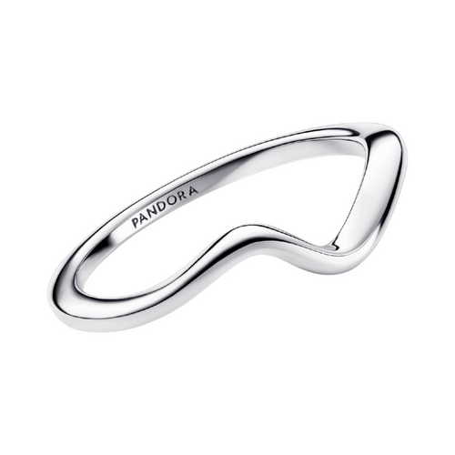 Anillo Pandora Ola Pulida Color Plata - Bijuvera