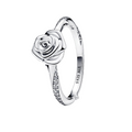 Anillo Pandora Rosa Floreciendo - Bijuvera