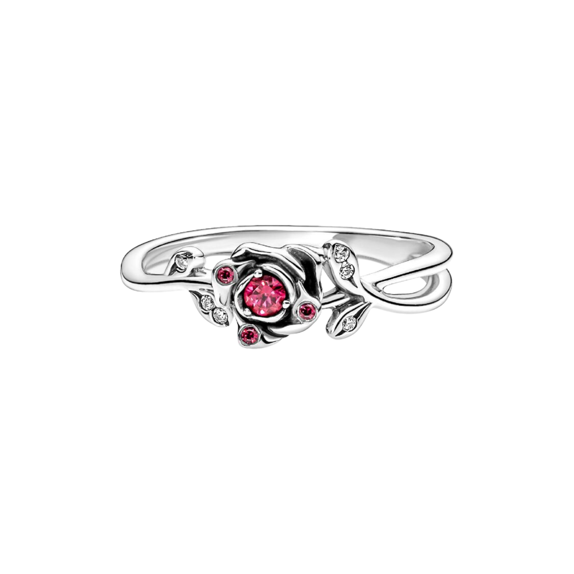 Anillo Pandora Rosa de La Bella y La Bestia de Disney - Bijuvera