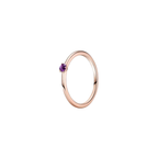 Anillo Pandora  Rose Solitario Morado - Bijuvera