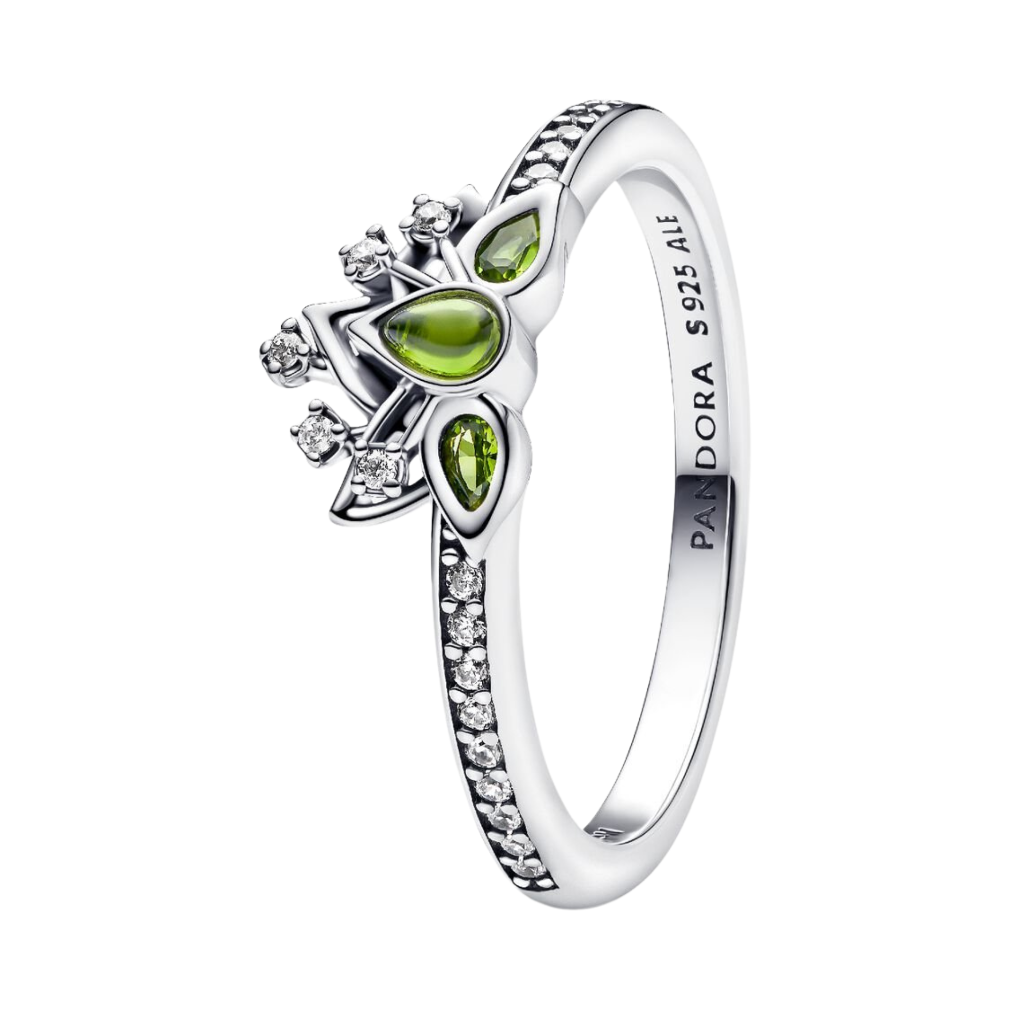 Bague Pandora Tiara Princesse Tiana de Disney - Bijuvera