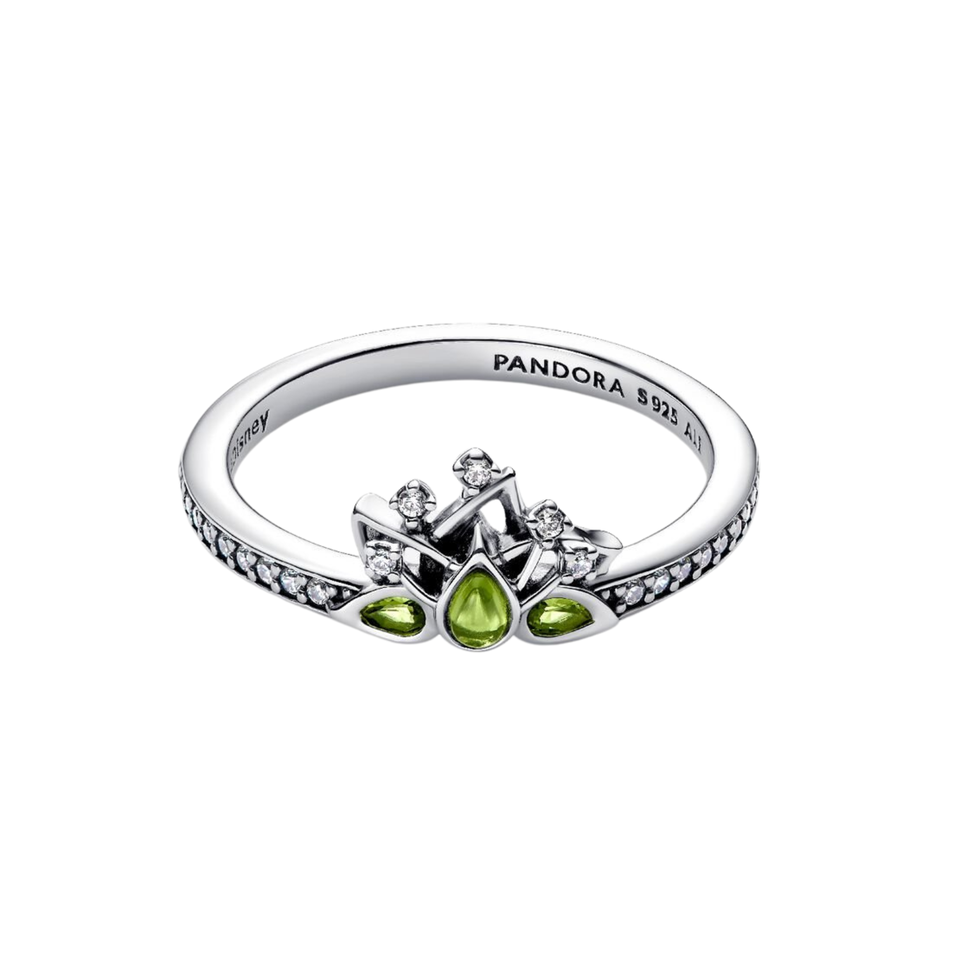 Bague Pandora Tiara Princesse Tiana de Disney - Bijuvera