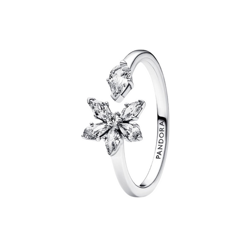 Anillo Pandora abierto Herbario Brillante - Bijuvera