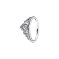 Pandora tiara ring met koninklijke stijl kralen - Bijuvera
