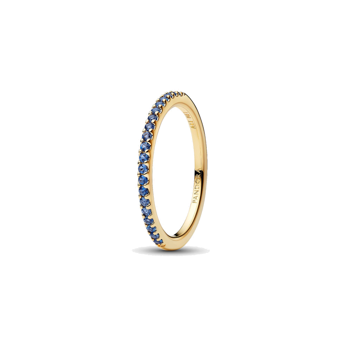 Anillo Pandora Banda Azul Brillante - Bijuvera