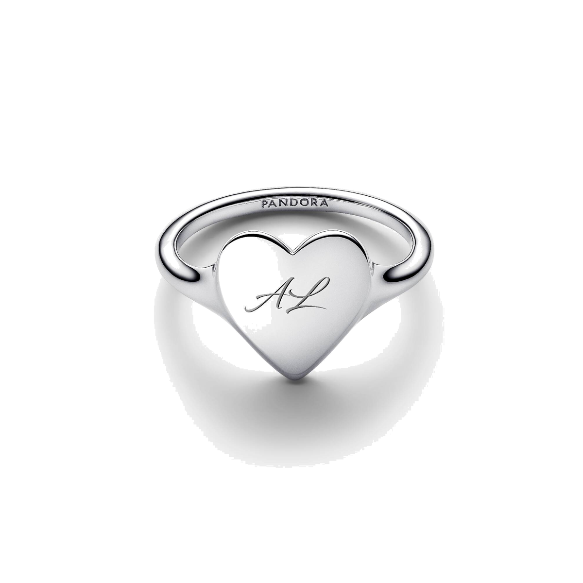 Anillo Pandora Corazón Grabable - Bijuvera