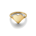 Anillo Pandora Corazón Grabable - Bijuvera