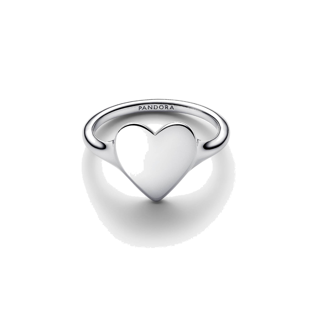 Anillo Pandora Corazón Grabable - Bijuvera