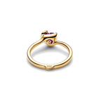 Anillo Pandora Corazón Morado Sally de Pesadilla antes de Navidad - Bijuvera