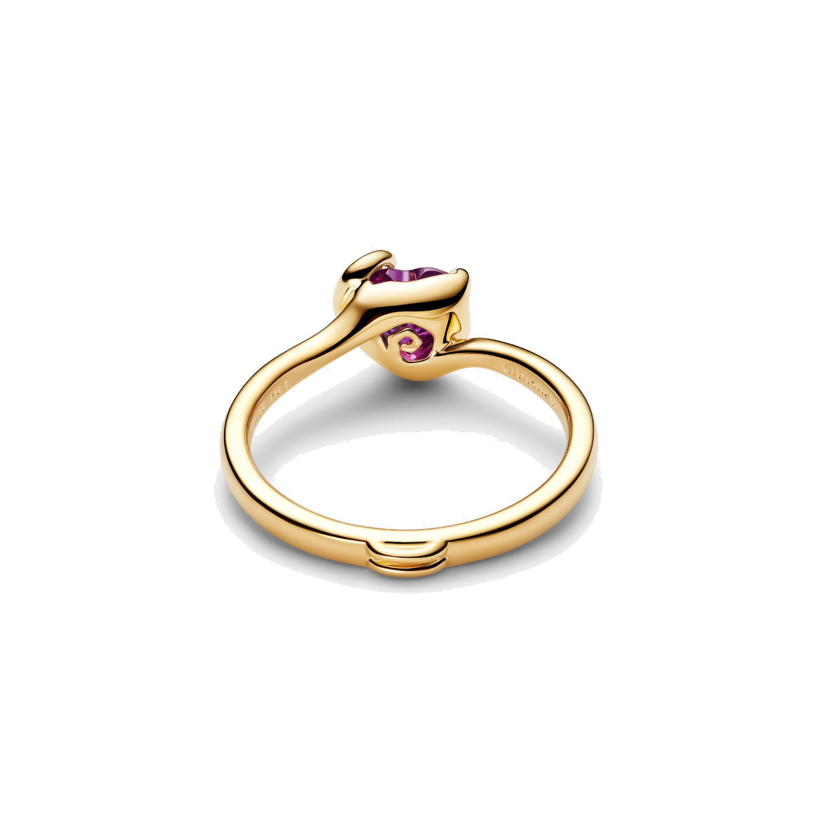Anillo Pandora Corazón Morado Sally de Pesadilla antes de Navidad - Bijuvera