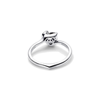 Anillo Pandora Corazón Negro Jack de Pesadilla antes de Navidad - Bijuvera