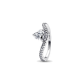 Anillo Pandora Corazón Ondulado en Pavé - Bijuvera