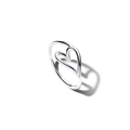 Anillo Pandora Corazón Pequeño Forma Orgánica - Bijuvera