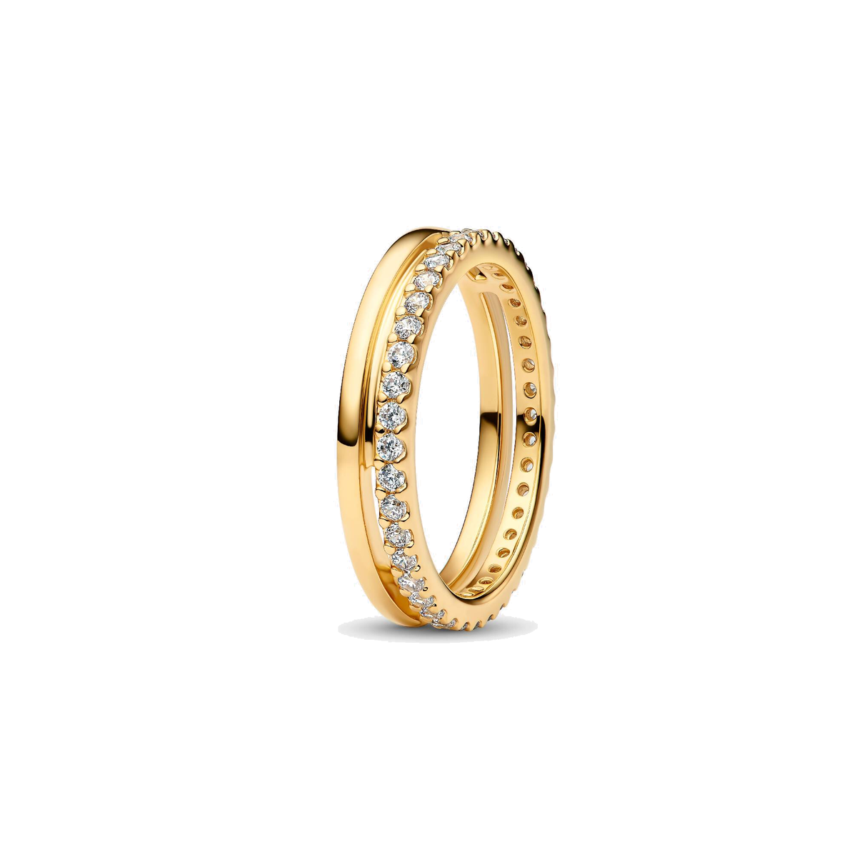 Anillo Pandora Doble Banda - Bijuvera